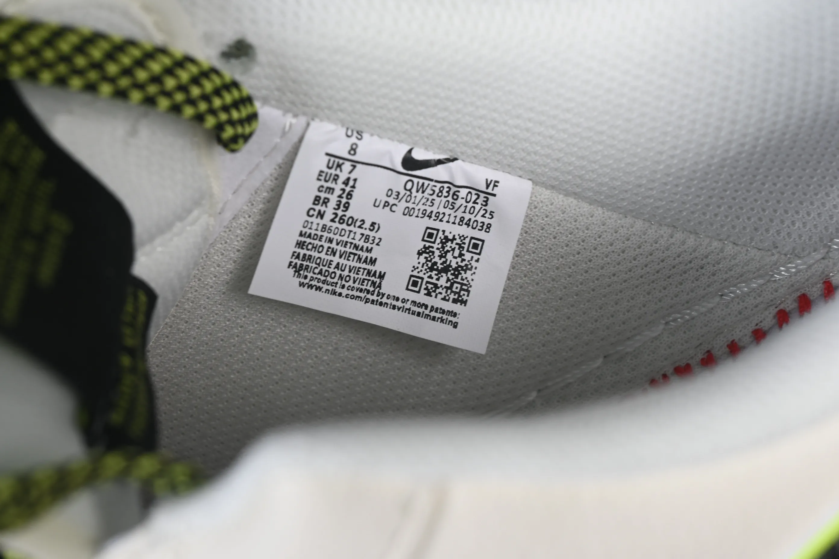 All Categories Nk Air Force 1 Air Force Series Nk Air Force 1 Low Air Force Low Nike Air Force 1'07 Low Co-branded Beige, Black and Green Air Force 1 Low-top Casual Sneakers QW5836-023